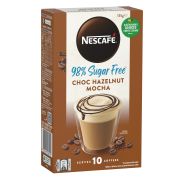 GOLD MOCHA 98% SUGAR FREE CHOCOLATE HAZELNUT COFFEE 10S