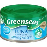 TUNA IN SPRINGWATER 95GM