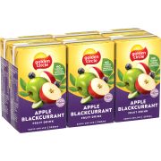 APPLE & BLACKCURRANT FRUIT DRINK 6X250ML