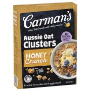 HONEY AUSSIE CRUNCHY OAT CLUSTERS CEREAL 450GM