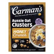 HONEY AUSSIE CRUNCHY OAT CLUSTERS CEREAL 450GM