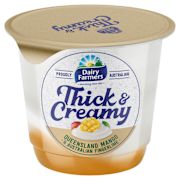 THICK & CREAMY MANGO & FINGERLIME YOGHURT 140GM