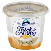 THICK & CREAMY MANGO & FINGERLIME YOGHURT 550GM