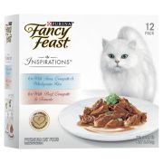 FANCY FEAST INSPIRATIONS BEEF & TUNA CAT FOOD 12X70GM