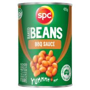 BBQ FLAVOUR BAKED BEANS 425GM