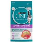 ONE ADULT DRY SENSITIVE SALMON AND TUNA CAT FOOD 1.4KG