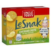 LE SNAK CHEDDAR CHEESE BISCUITS 132GM