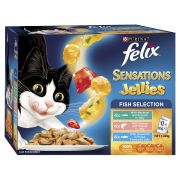 FELIX FISH JELLY SENSATIONS 12X85GM