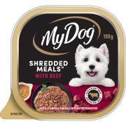 BEEF SHREDDED WET DOG FOOD 100GM