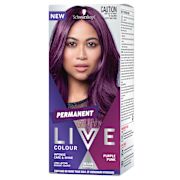 PURPLE PUNK LIVE COLOUR PERMANENT HAIR COLOUR 1EA