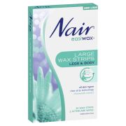 NAIR EASIWAX LARGE STRIPS 20S