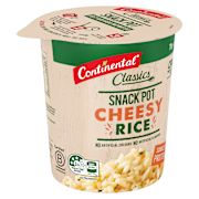 CHEESY RICE SNACK POT 79GM