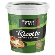 SMOOTH RICOTTA CHEESE 500GM