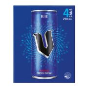 BLUE ENERGY DRINK 4X250ML