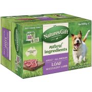 LAMB WET DOG FOOD 6X100GM