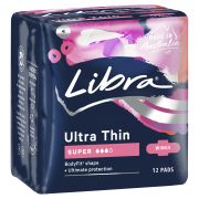 ULTRA THINS WINGS SUPER PADS 12S