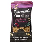 CRANBERRY & BLUEBERRY HEALTH SNACK OAT SLICE 70GM