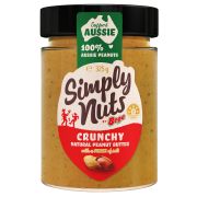 SIMPLY NUTS CRUNCHY PEANUT BUTTER 325GM