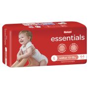 ESSENTIALS WALKER SIZE 5 NAPPIES 44S