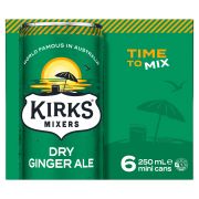 DRY GINGER ALE 6X250ML