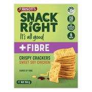 SNACK RIGHT SWEET SOY CHICKEN CRISPY CRACKERS 150GM