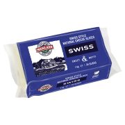 NATURAL SWISS CHEESE SLICES 1KG