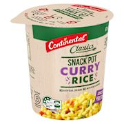 CURRY RICE SNACK POT 87GM