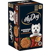 KANGAROO SHREDDED WET DOG FOOD 6X100GM