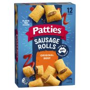 SAUSAGE ROLLS PARTY 12 PACK 450GM