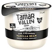 VANILLA BEAN YOGHURT 170GM