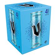 BLUE SUGAR FREE ENERGY DRINK 4X250ML