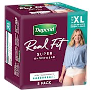 REALFIT UNDERWEAR SUPER FEMALE EXTRA LARGE 8S