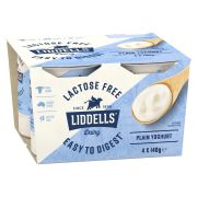 LIDDELLS YGT L/F PLAIN 4X140GM