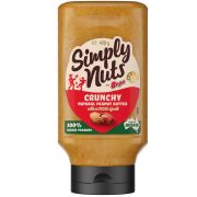SIMPLY NUTS CRUNCHY PEANUT BUTTER SQUEEZE 450GM