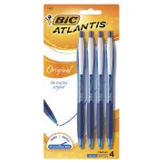 ALANTIS RETRECTABLE BLUE PEN 4PK