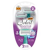 SOLEIL SENSITIVE ADVANCED RAZORS 2PK