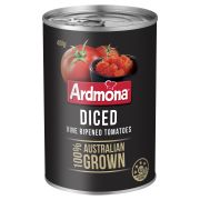 VINE RIPENED DICED TOMATOES 400GM