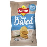 SOUR CREAM & CHIVES  BAKED CHIPS 130GM