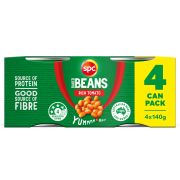 RICH TOMATO BAKED BEANS 4X140GM
