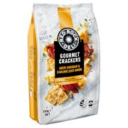 ONION & CHEDDAR CRACKERS 130GM