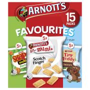 FAVOURITES BISCUITS 15PK 375GM