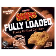 SHAPES SNACKS FULLY LOADED FLAME GRILLED CHICKEN 130GM