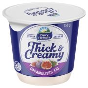 THICK & CREAMY CARAMELISED FIG YOGHURT 150GM