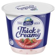 THICK & CREAMY STRAWBERRY YOGHURT 150GM