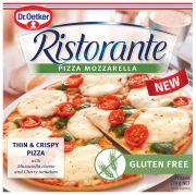 GLUTEN FREE MOZZARELLA PIZZA 370GM