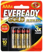 GOLD AAA BATTERY 4PK