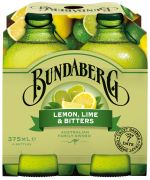 LEMON LIME & BITTERS SOFTDRINK 4X375ML