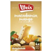 MACADAMIA MANGO & CREAM BAR 4PK