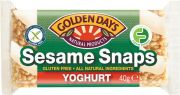 SESAME SNAPS YOGHURT 40GM