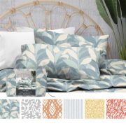 THERMAL FLANNEL PRINTED SHEET SET QUEEN - ASSORTED 1PK